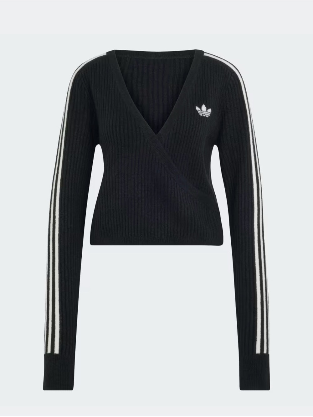ADIDAS ORIGINALS BY JENNIE KNITTED WRAP AROUND CARDIGAN - Picture 2 of 5